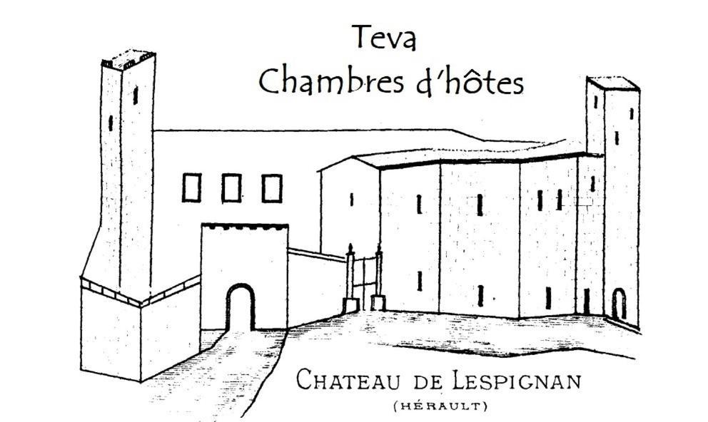Bed and Breakfast Teva Lespignan Exteriér fotografie